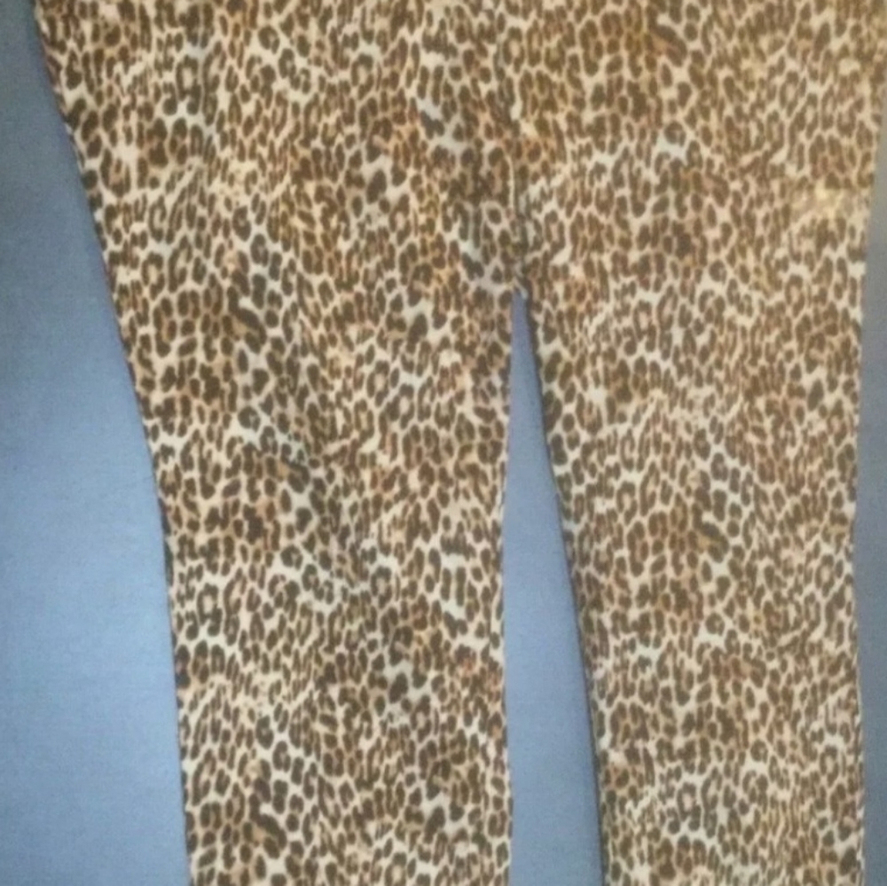 Women's animal print pants